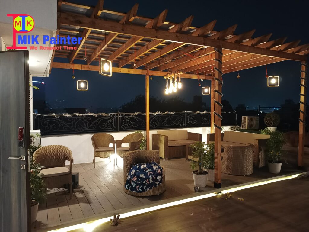 Roof Pergola PU Polish